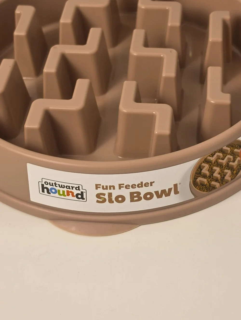 Outward Hound Dog Fun Feeder Wobble Slo Bowl New
